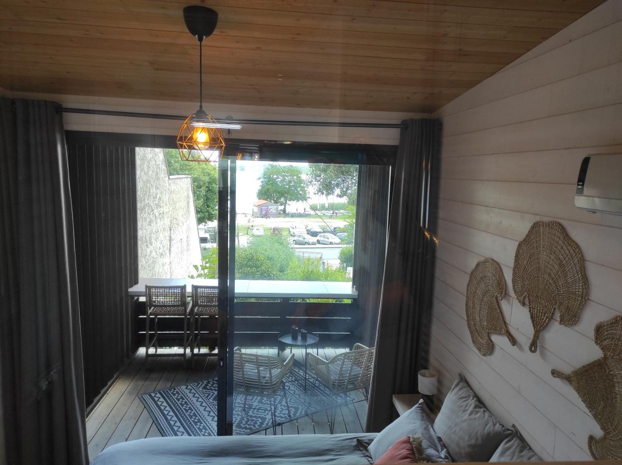 Chambre Perchee Lacanau - Vue Sur Lac Bed & Breakfast Dış mekan fotoğraf